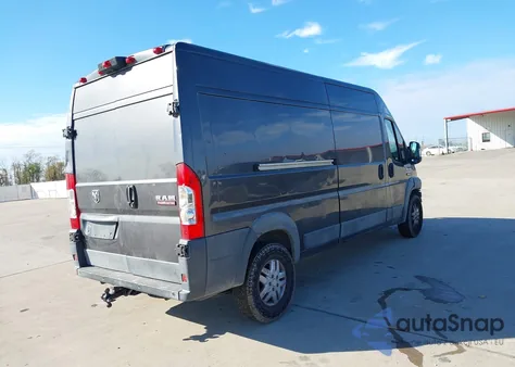 2017 Ram Promaster 2500 High Roof 159 Wb из США, поврежденный, VIN 3C6TRVDG0HE510334